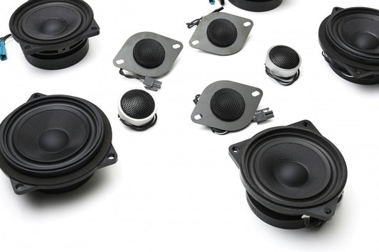 Stage One BMW Speaker Upgrade for F10 Sedan with Standard Hi-Fi.