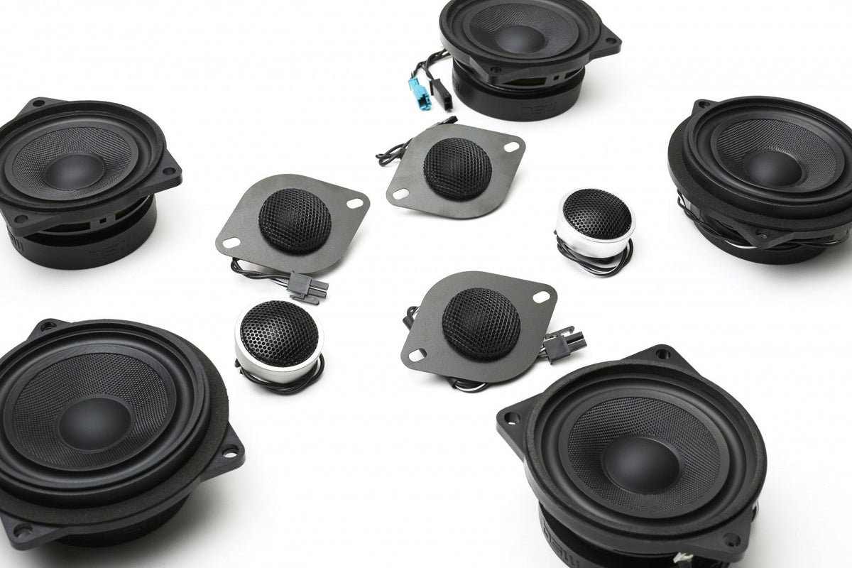 Stage One BMW Speaker Upgrade for F10 Sedan with Standard Hi-Fi.