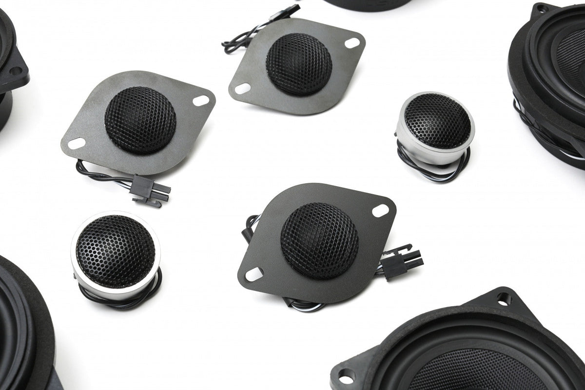 Stage One BMW Speaker Upgrade for F10 Sedan with Standard Hi-Fi.