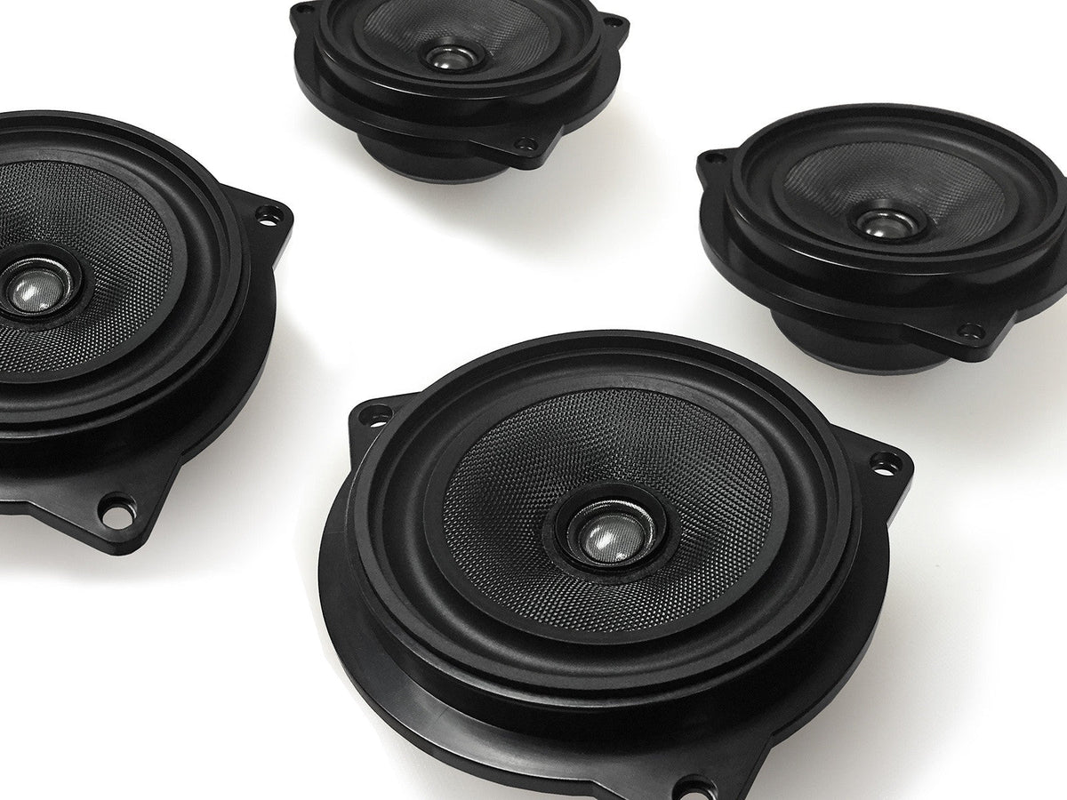 Bavsound Coaxial Stage One BMW Speaker Upgrade for F10/F11 Sedan/Wagon with Base Audio.
