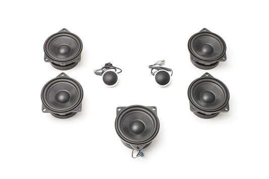 Stage One BMW Speaker Upgrade for F15/F16 X5/X6, F85/F86 X5M/X6M with Standard Hi-Fi.