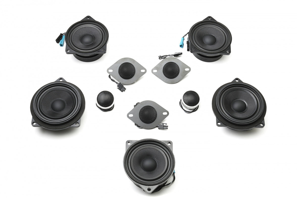 Stage One BMW Speaker Upgrade for F22/F87 Coupe with Harman Kardon.