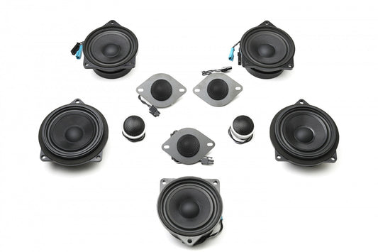 Stage One BMW Speaker Upgrade for F22/F87 Coupe with Harman Kardon.