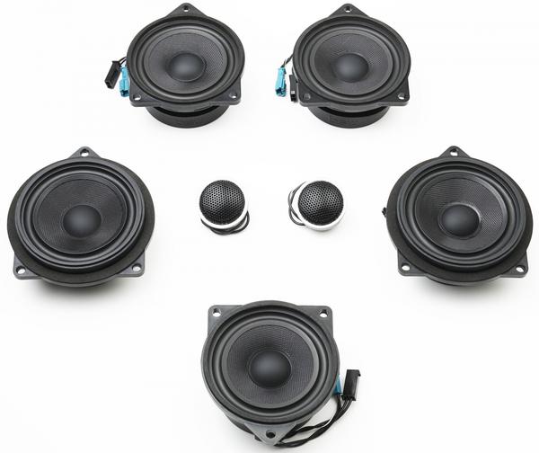 Stage One BMW Speaker Upgrade for F33/F83 Convertible with Standard Hi-Fi.