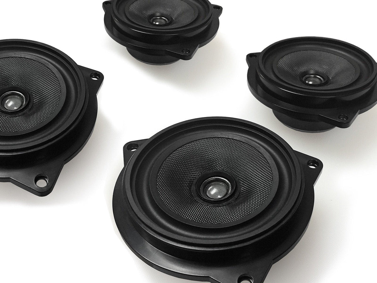 Bavsound Coaxial Stage One BMW Speaker Upgrade for F39 X2 with Standard Hi-Fi.