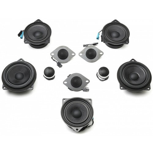 Stage One BMW Speaker Upgrade for G30/F90 Sedan with Standard Hi-Fi.