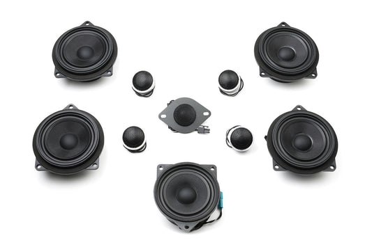 Stage One BMW Speaker Upgrade for I20 iX SUV with Hifi or Harman Kardon (Partial kit, No instructions).