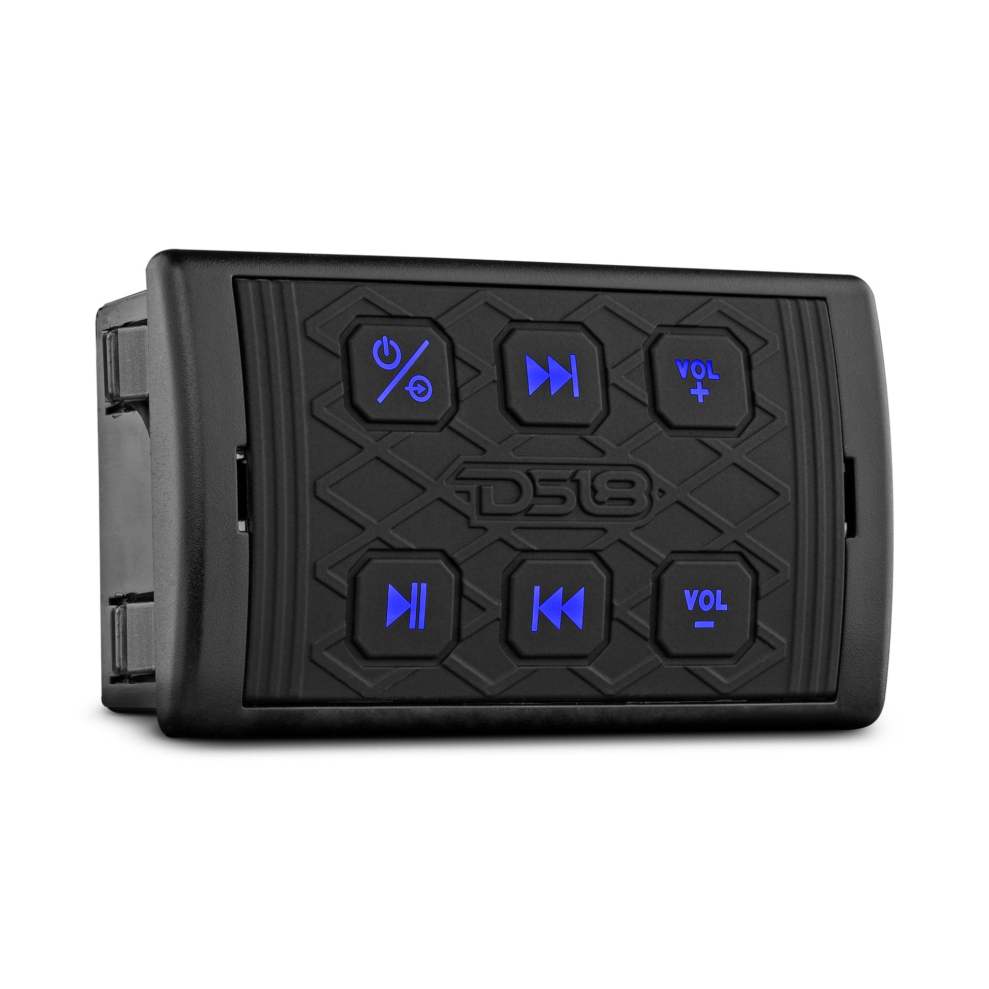 Marine And Powersports Waterproof Bluetooth Audio Receiver With Controls.