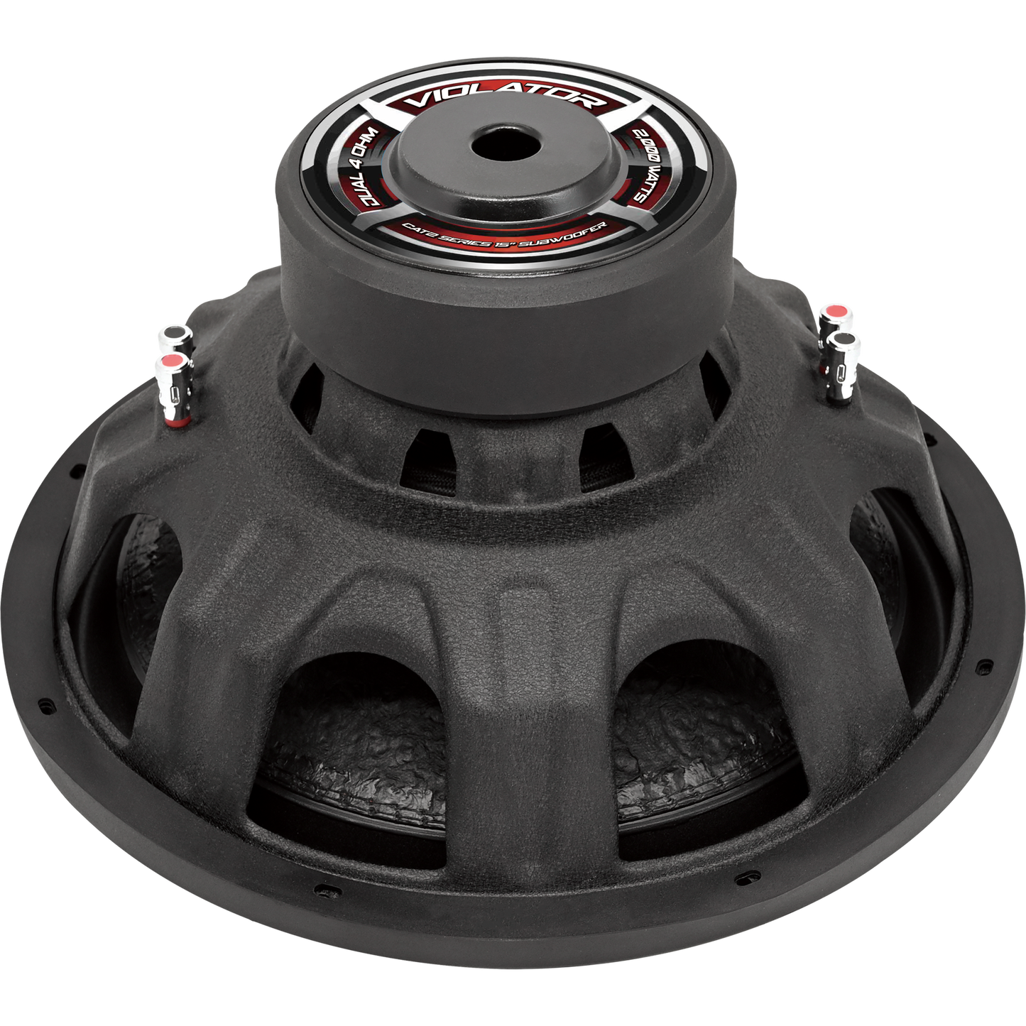 Violator Audio CATegory 2 Series 15" Subwoofer Dual 4 Ohm.