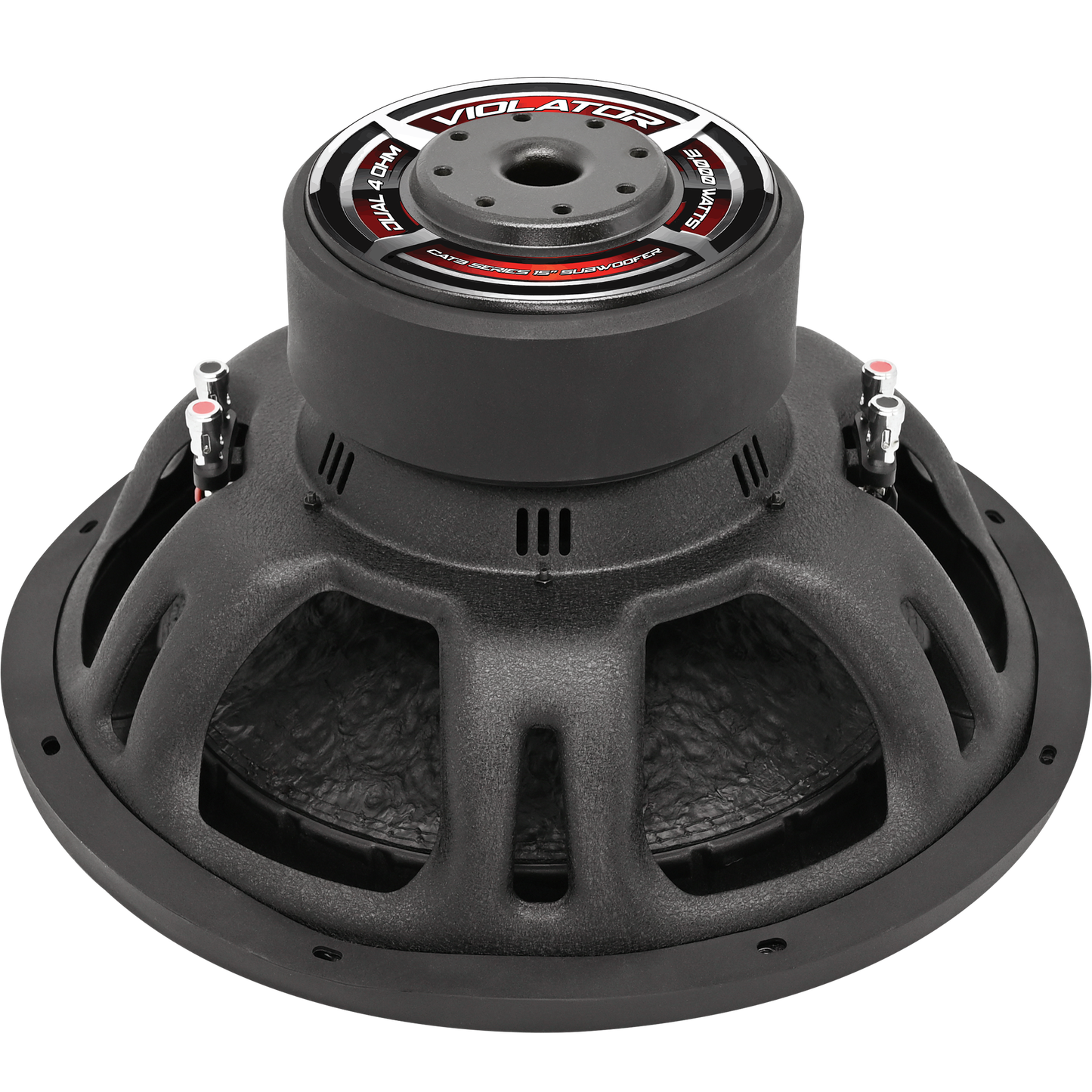 Violator Audio CATegory 3 Series 15" Subwoofer Dual 4 Ohm.