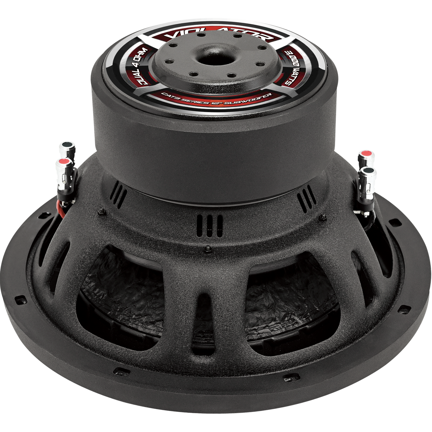 Violator Audio CATegory 3 Series 12" Subwoofer Dual 4 Ohm.