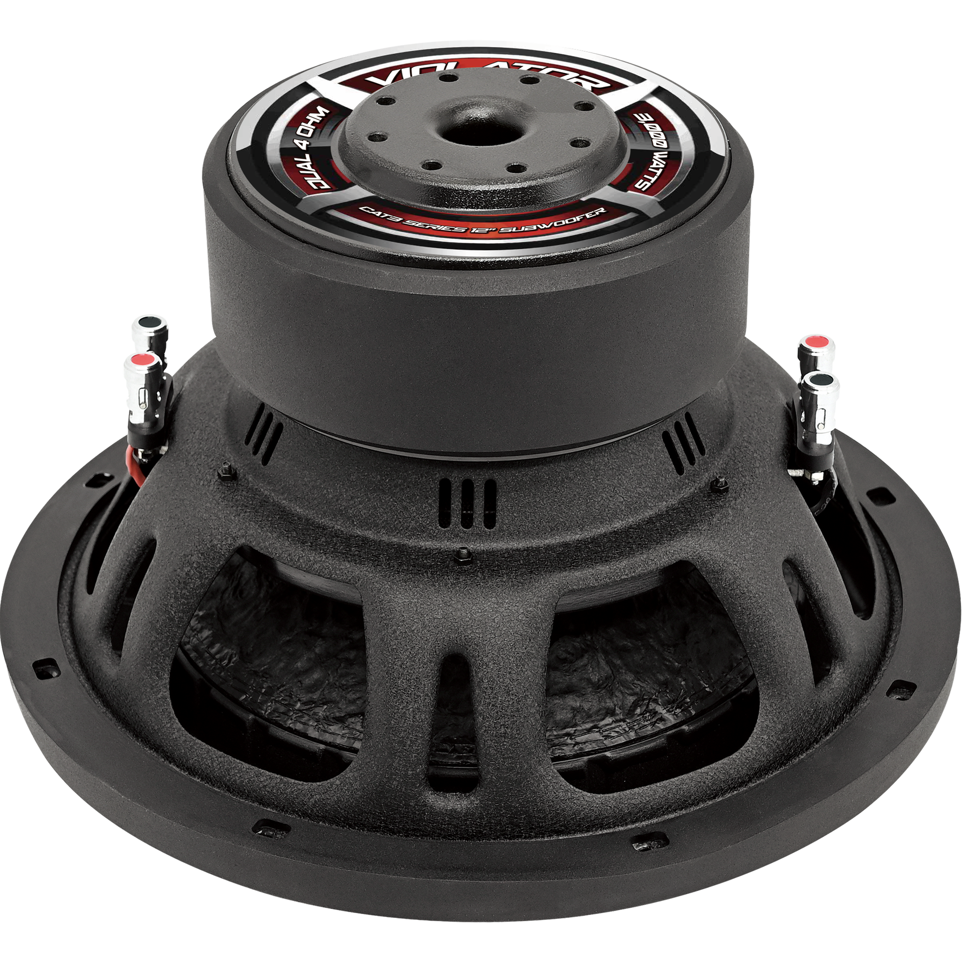 Violator Audio CATegory 3 Series 12" Subwoofer Dual 4 Ohm.