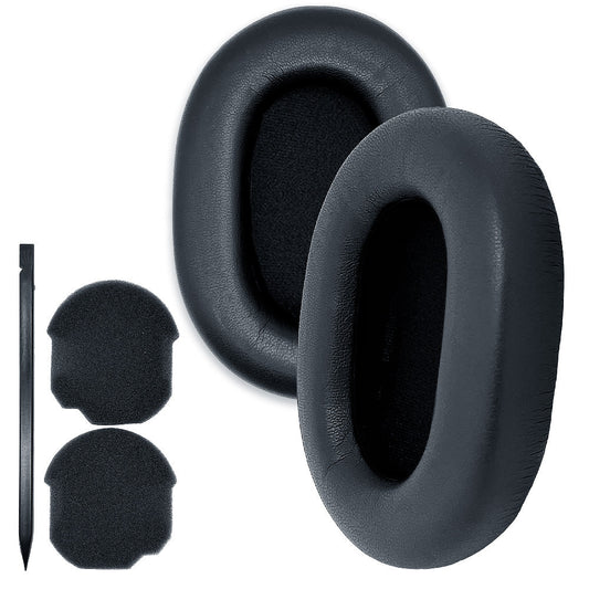 CS Replacement Ear Pad Cushions for Sony WH-1000XM5 WH1000XM5 XM5 Headphones - Black - product image 1 - Audio Sellerz
