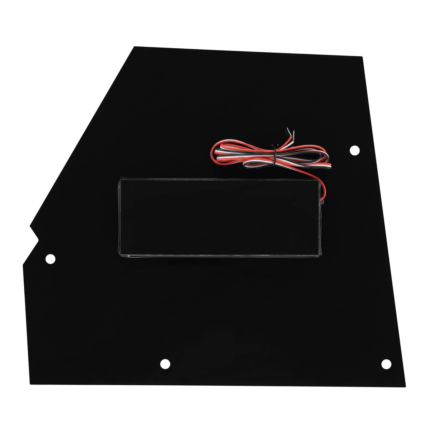 Can-Am Maverick X3 Lower Bracket Kit for MRX150 Head-Unit with Center Console Covers and LED Badges.