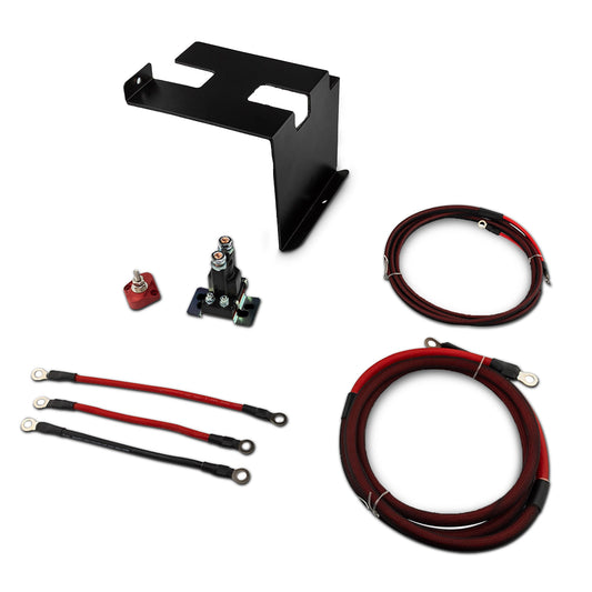 Can-Am Maverick X3 Second Battery Upgrade Kit - More Battery Reserve Power For Longer Lasting Audio.