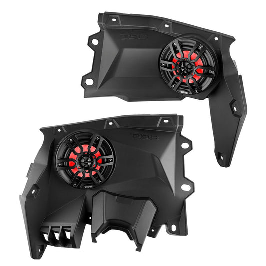 Can-Am Maverick X3 Dashboard Panel Loaded with 6.5" Speaker and RGB Lights.