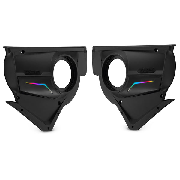 Can-Am Maverick X3 Door Speaker Panels with Digital LED Lighting.