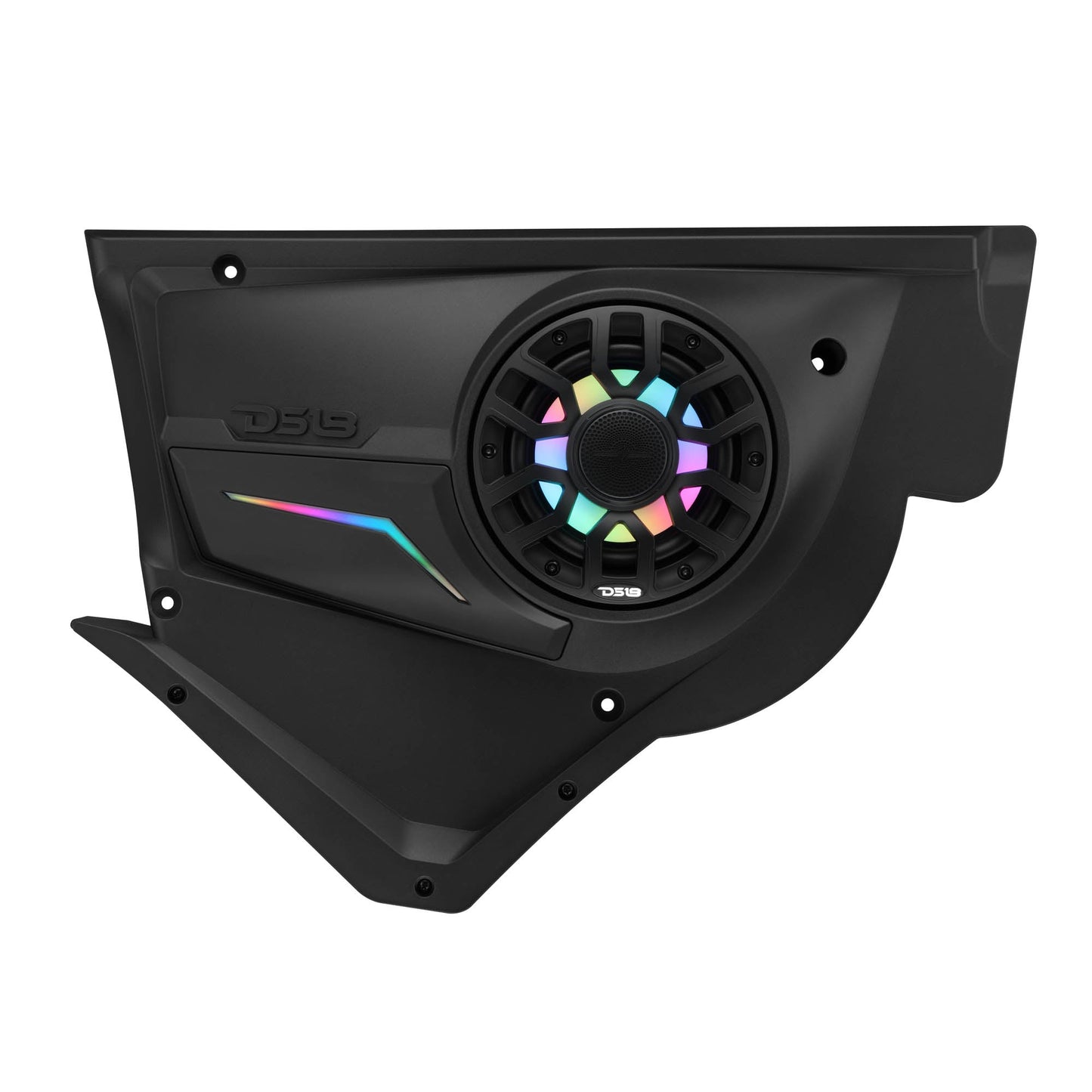 Can-Am Maverick X3 Door Speaker Panels Loaded with NXL-IQ 6.5" 2-Way Coaxial Marine Speakers and Digital LED Badge.