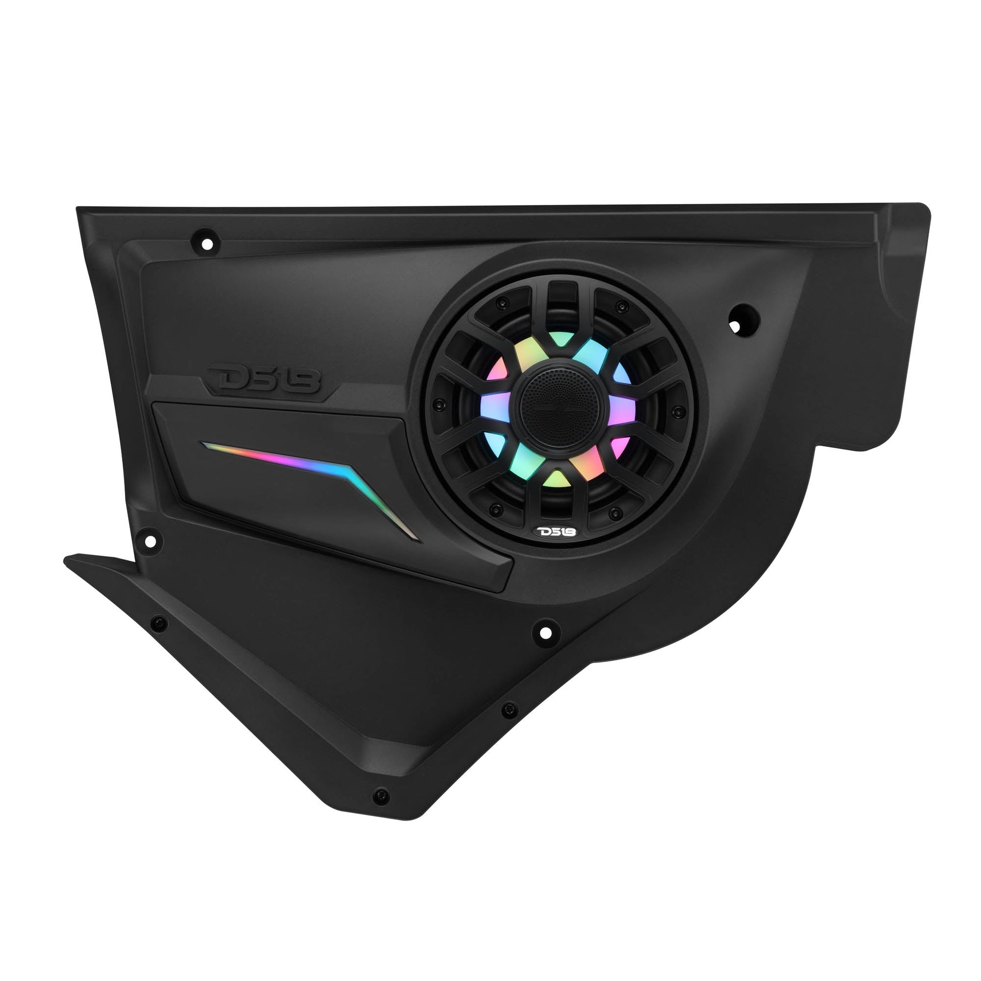 Can-Am Maverick X3 Door Speaker Panels Loaded with NXL-IQ 6.5" 2-Way Coaxial Marine Speakers and Digital LED Badge.
