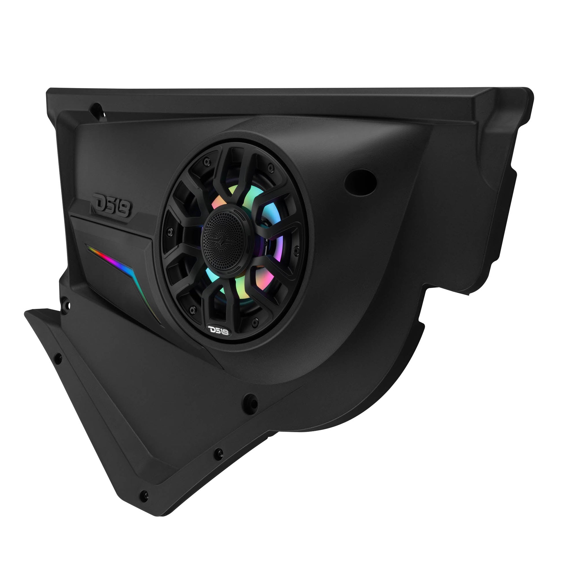 Can-Am Maverick X3 Door Speaker Panels Loaded with NXL-IQ 6.5" 2-Way Coaxial Marine Speakers and Digital LED Badge.
