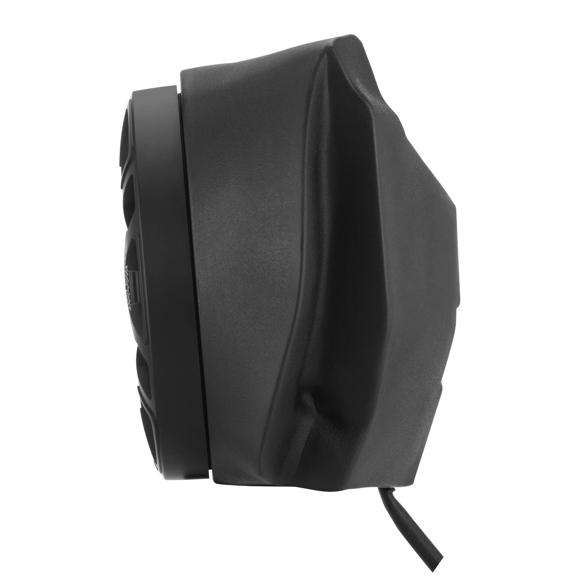 Can-Am Maverick X3 Rear B-Pillar Speaker Pods Loaded with NXL-IQ 6.5" 2-Way Coaxial Marine Speakers and Digital LED Lights.