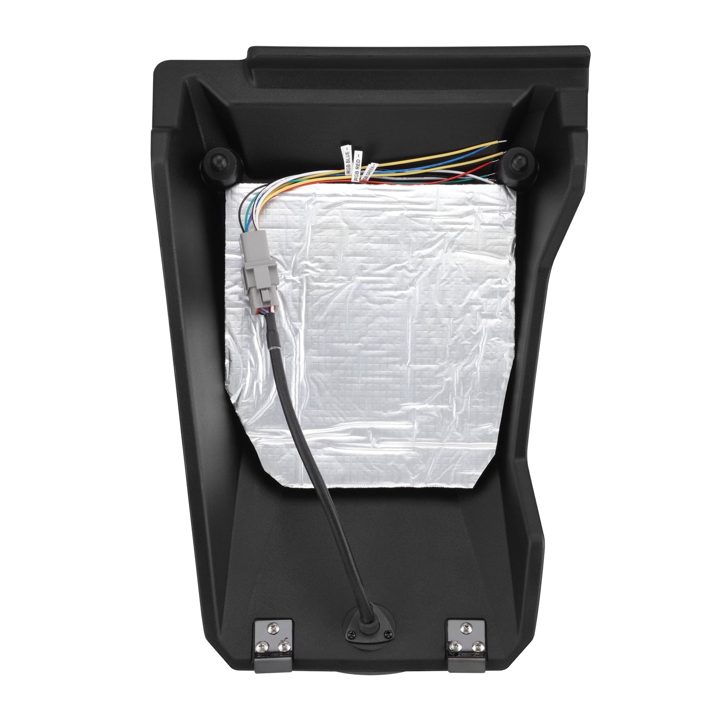 Can-Am Maverick X3 (2017-Up) Waterfall Center Console Speaker Pod – Fits Dual 6.5” Speakers.