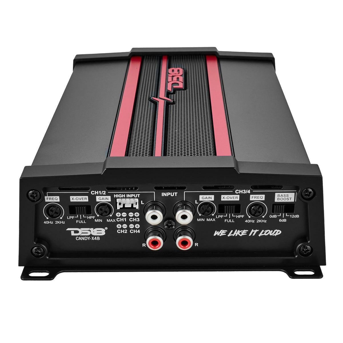 CANDY Compact Full-Range Class D 4-Channel Amplifier 1600 Watts - Sold by Audio Sellerz