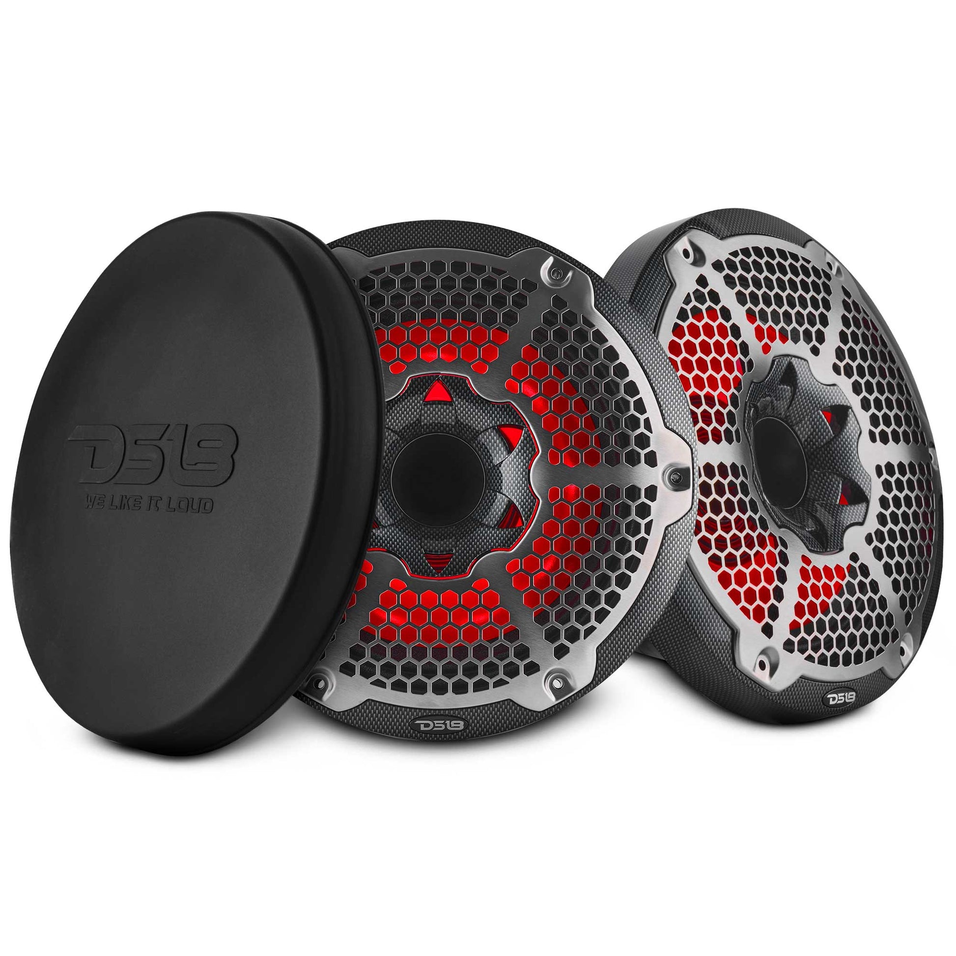 10” Marine 2-Way Hybrid Speaker with RGB LED, Compression Driver and - 4 Ohm - CF-10MD - product image 1 - AudioSellerz