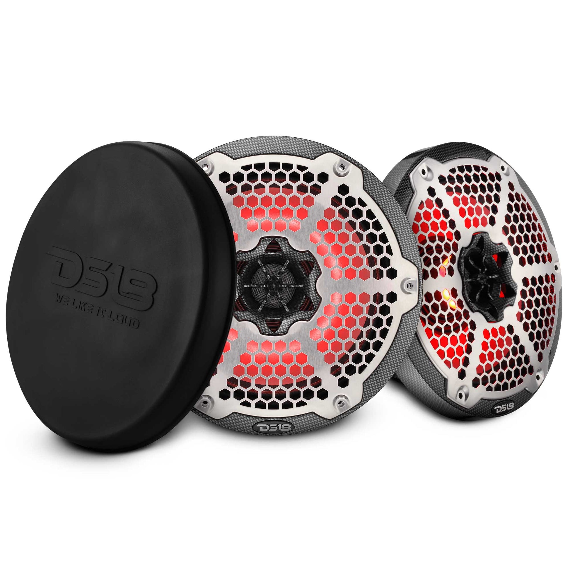 8” Marine 2-Way Hybrid Speaker with RGB LED, Compression Driver and - 4 Ohm - CF-8MD - product image 1 - AudioSellerz