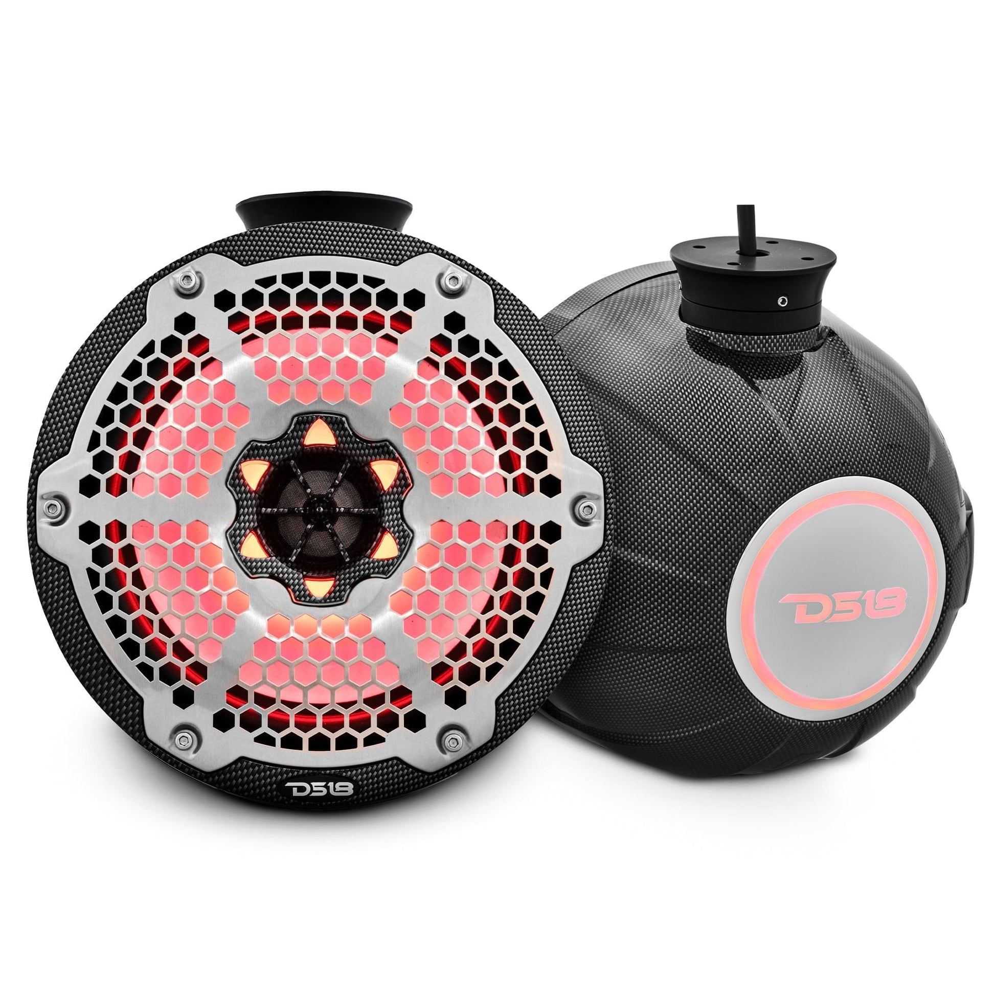 NXL 8" Pod 375W Speaker with Integrated RGB LED Lights (Pair) - Perfect for Jet - NXL-PS8BK - product image 20 - AudioSellerz