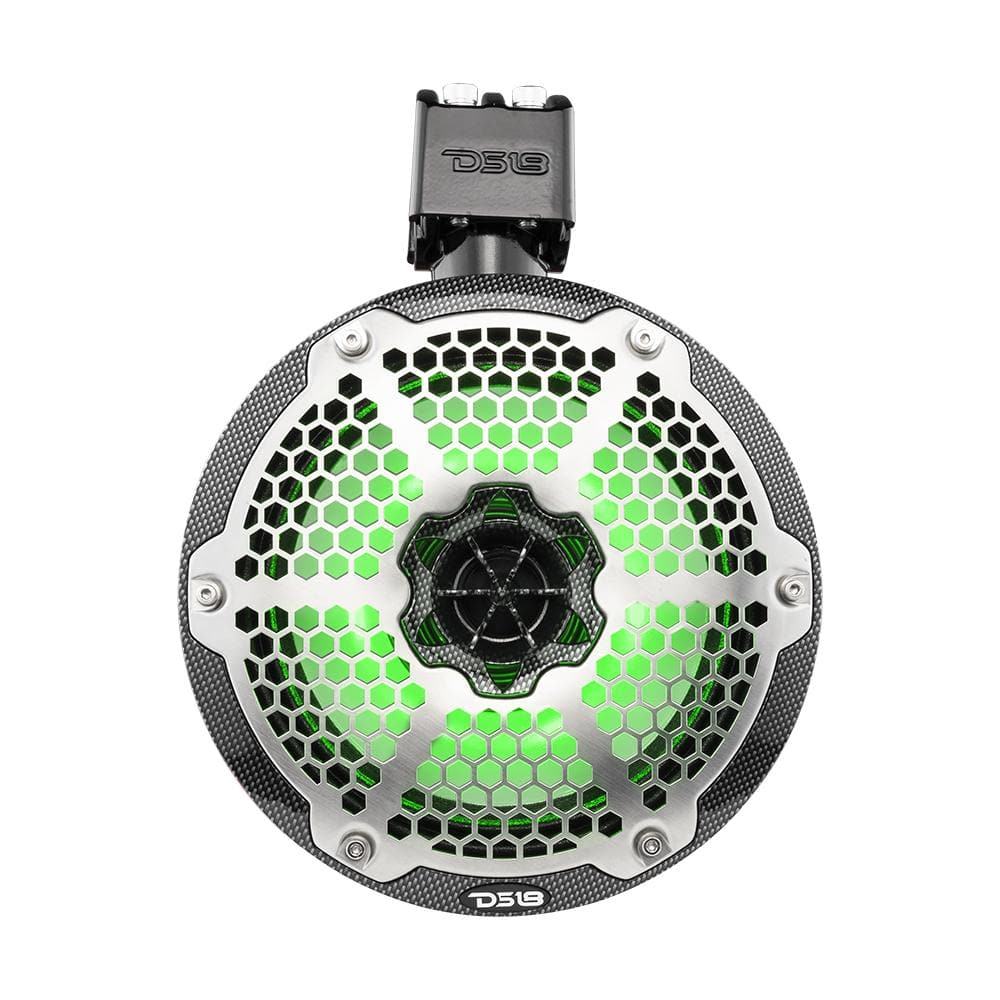 Jeep Gladiator JT Mounting Bar + 4x 8” Marine Tower Speakers with RGB LED Lights.