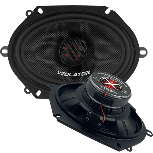 Violator Audio VA-572 5"x7" Coaxial Speakers (pair).