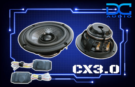 DC Audio 3.0" Coaxial Speakers DC-3.0CX.