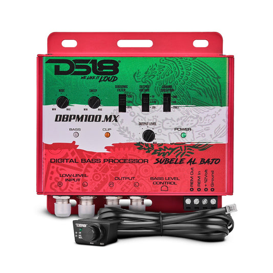 Digital Bass Processor 2-Channel Pre-Amp Input / Output - Mexico Design.