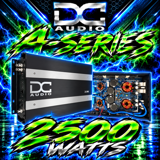 2.5k 2500 watt Mono Block Amplifier - Audio Sellerz