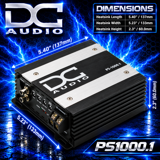 PS1000x1 - Mini Full Range Mono Block Amplifier - Audio Sellerz
