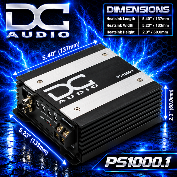 PS1000x1 - Mini Full Range Mono Block Amplifier - Audio Sellerz