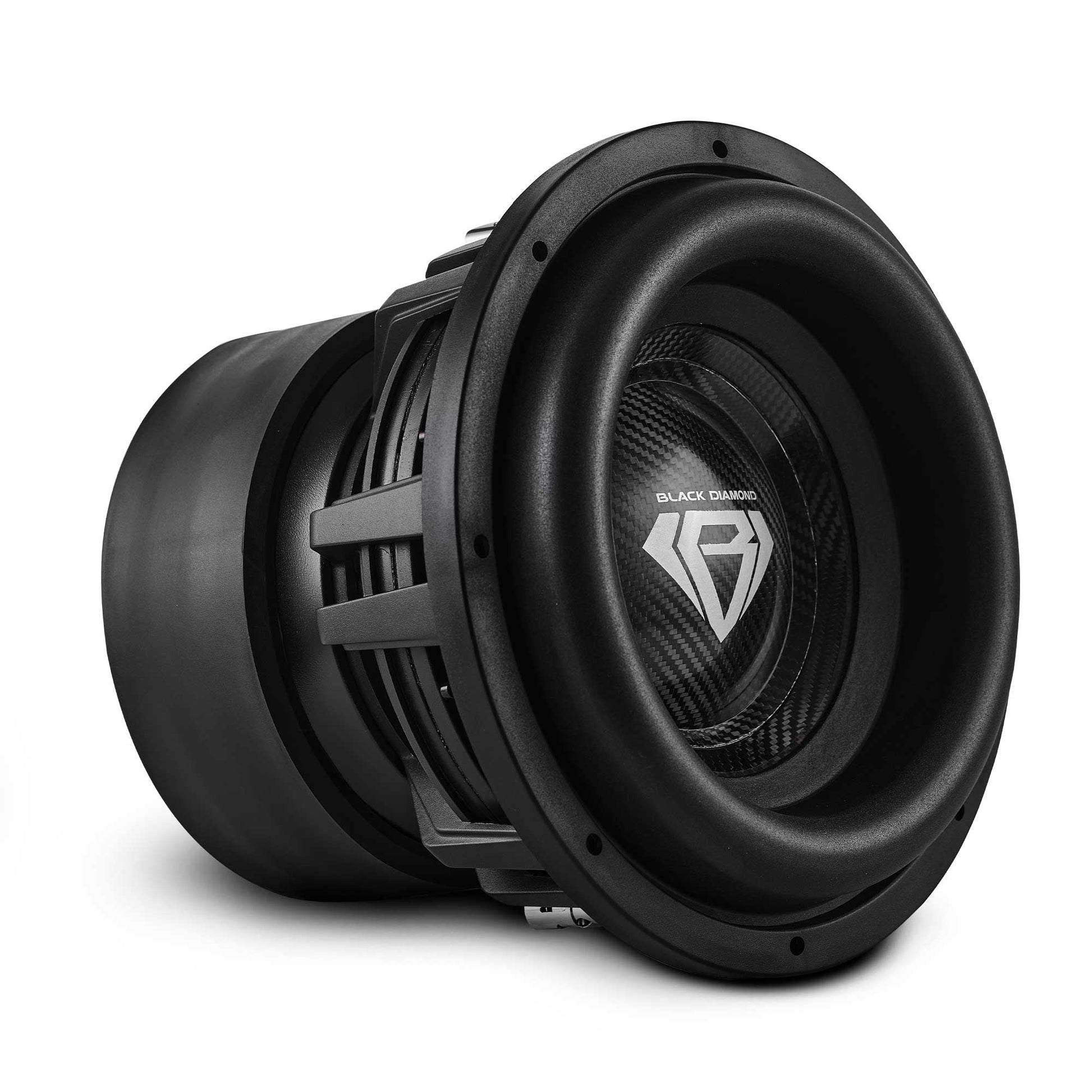Black Diamond 12" High Excursion Subwoofer with Carbon - Carbon Fiber - DIA-CARBON12.2D - product image 1 - AudioSellerz