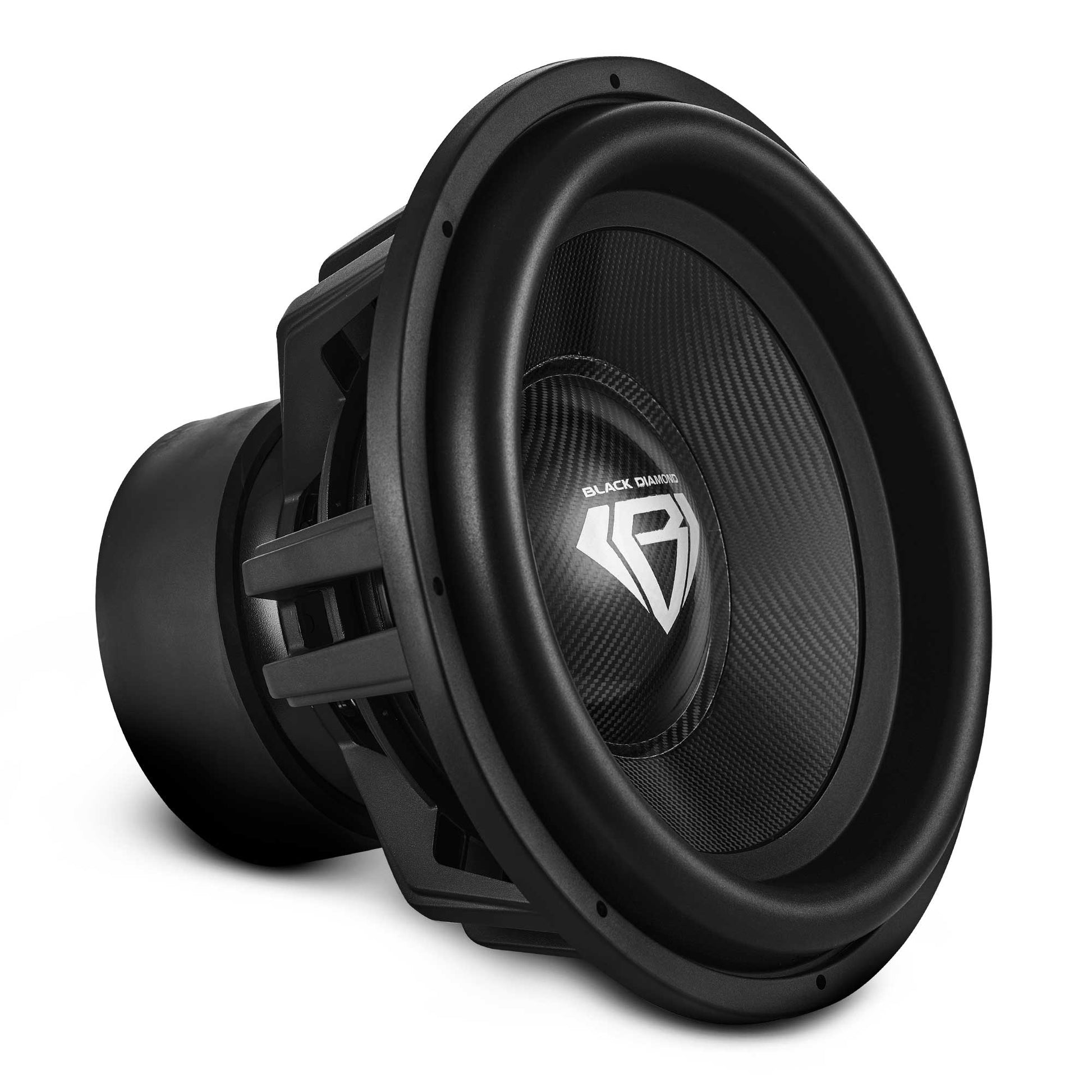 Black Diamond 18" High Excursion Subwoofer with Carbon - Carbon Fiber - DIA-CARBON18.2D - product image 1 - AudioSellerz