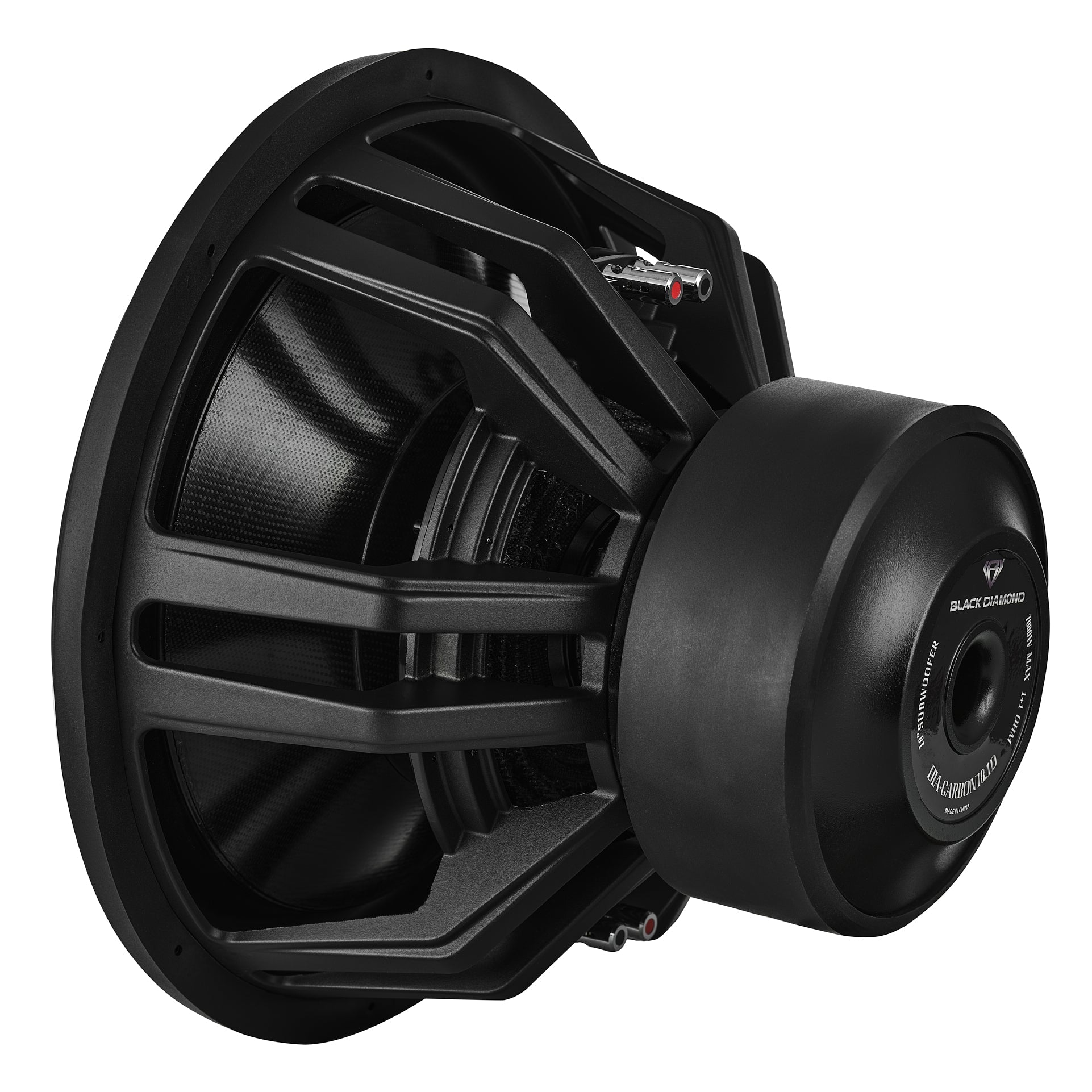 Black Diamond 18" High Excursion Subwoofer with Carbon - Carbon Fiber - DIA-CARBON18.2D - product image 4 - AudioSellerz