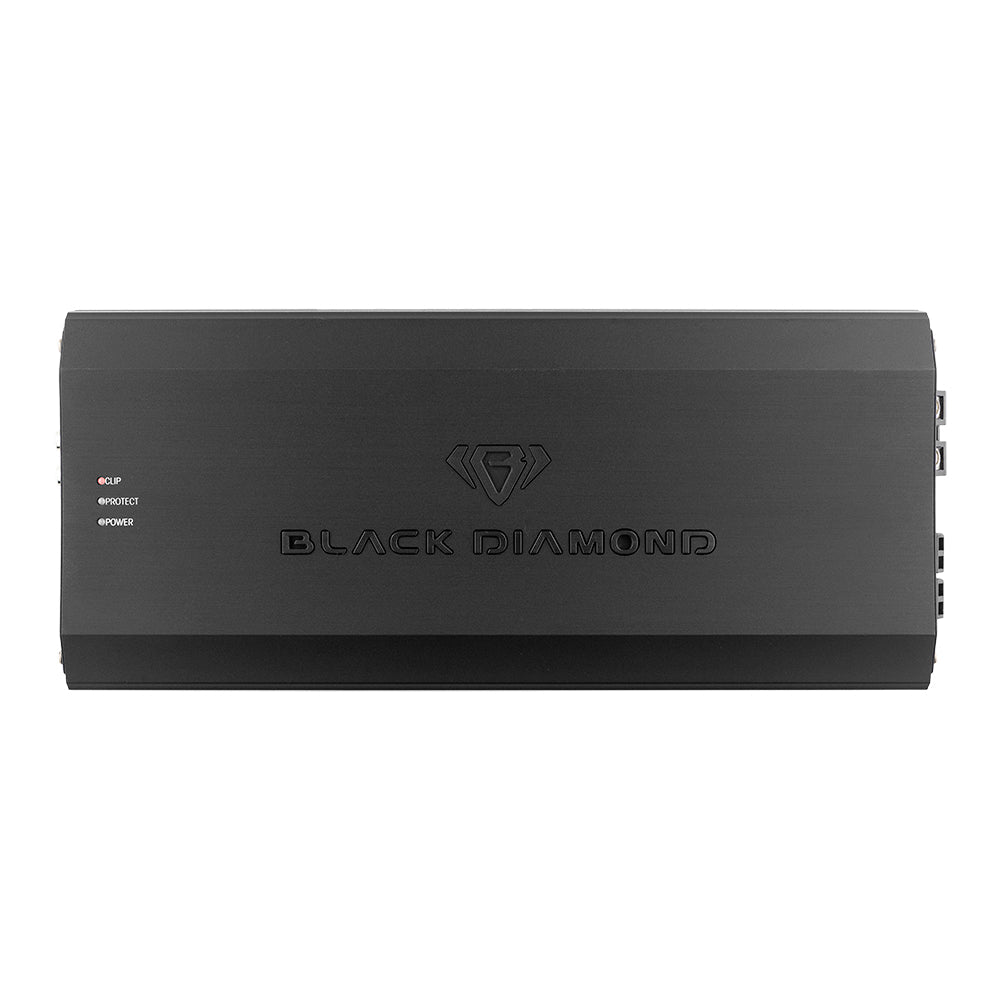 Black Diamond 1-Channel Class D Monoblock Amplifier | 1500W RMS at 1-Ohm.