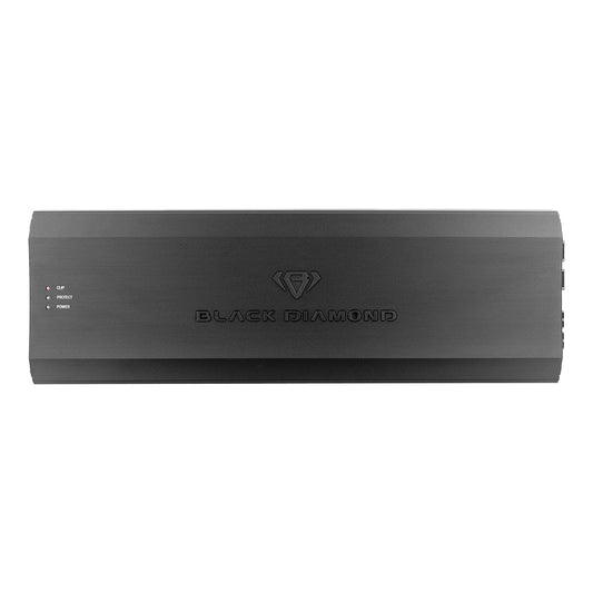 Black Diamond 1-Channel Class D Monoblock Amplifier | 2000W RMS @ 1 Ohm.