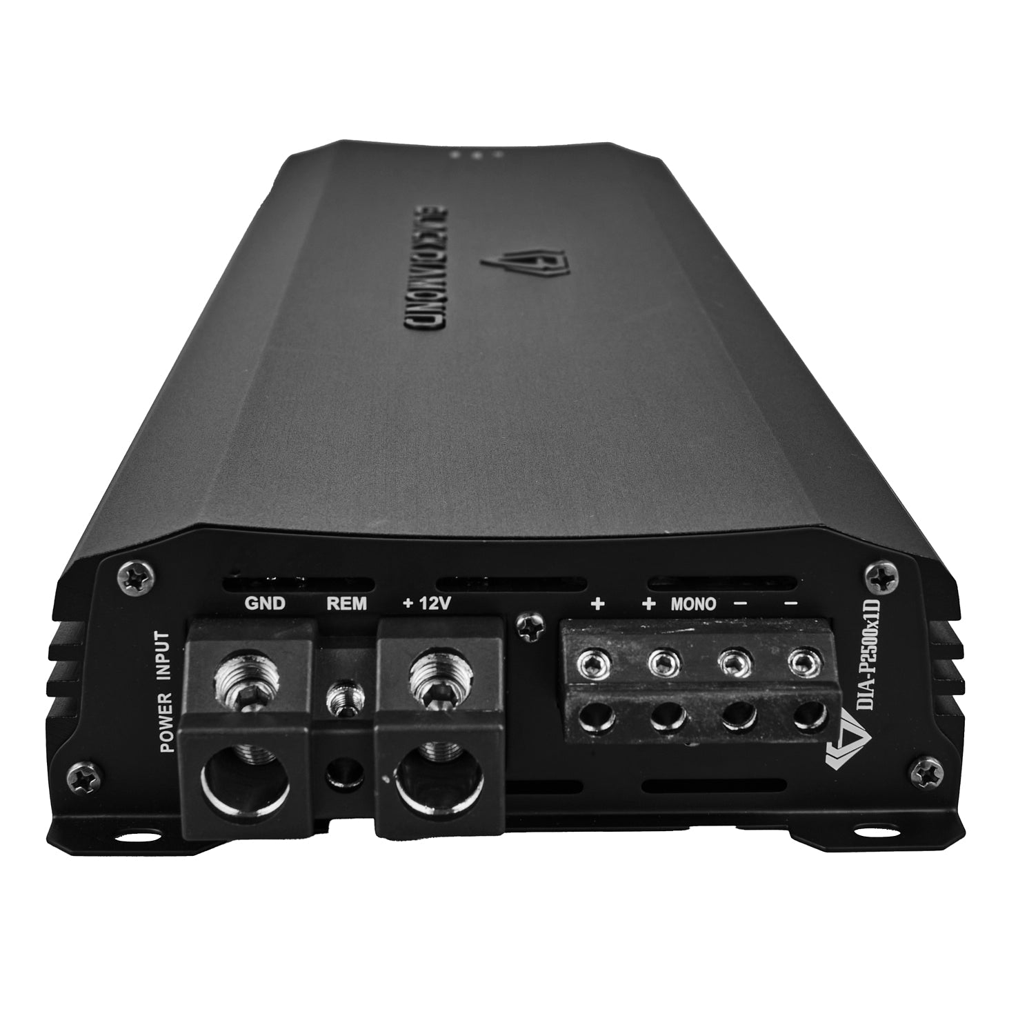 Black Diamond 1-Channel Class D Monoblock Amplifier | 2500W RMS @ 1 Ohm.
