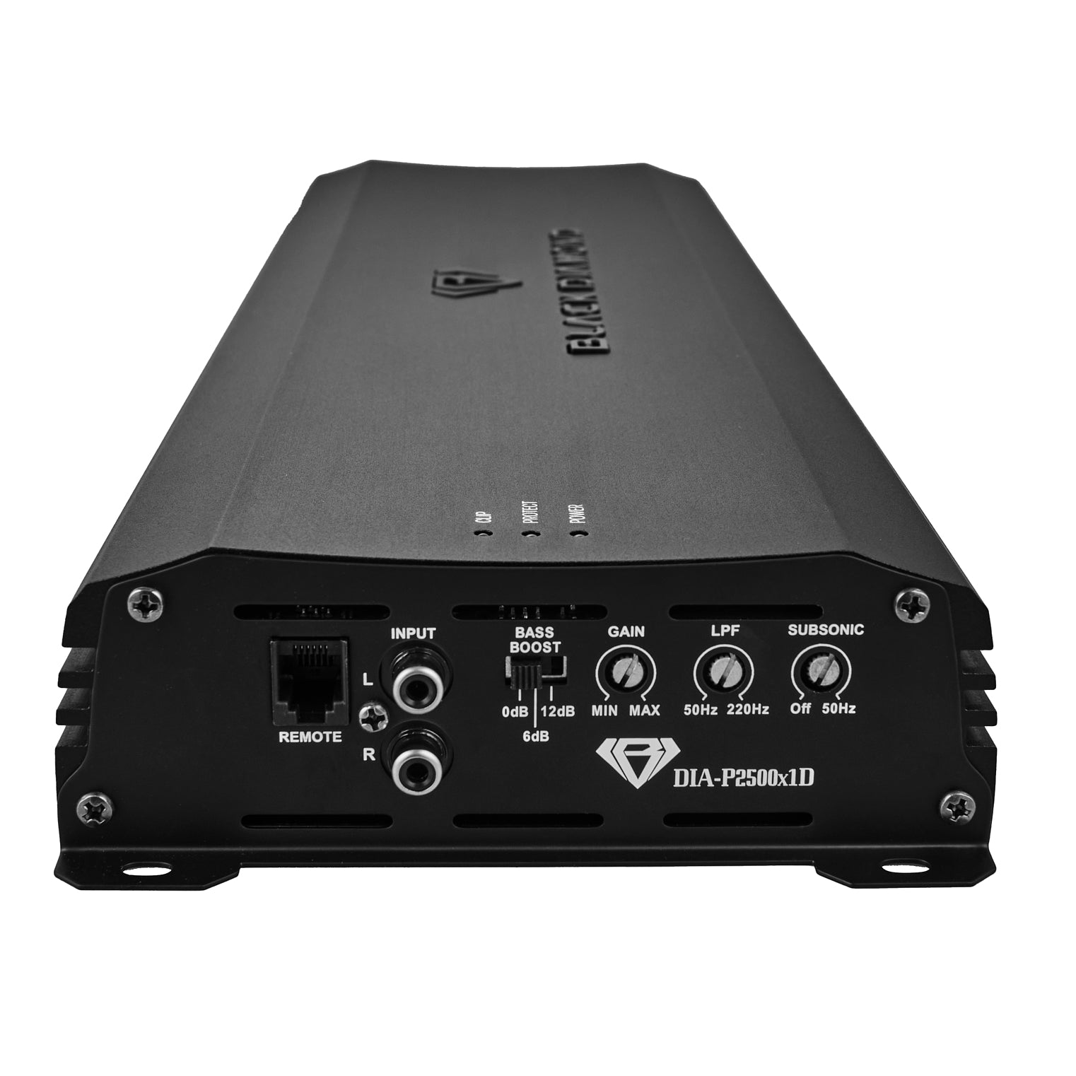 Black Diamond 1-Channel Class D Monoblock Amplifier | 2500W RMS @ 1 Ohm.