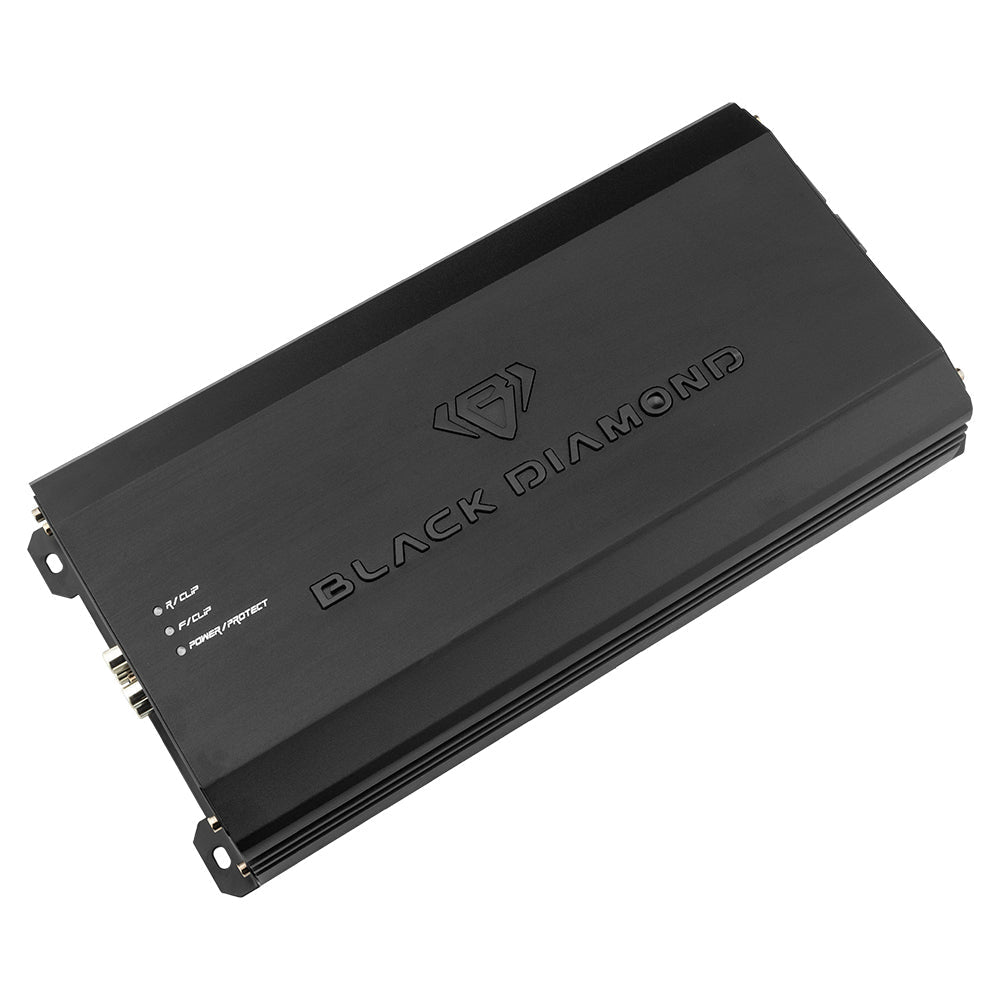 Black Diamond Class D 4-Channel Full Range Amplifier | 400W RMS X 4 at 4-Ohm.