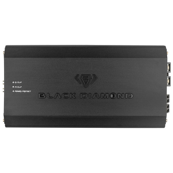Black Diamond Class D 4-Channel Full Range Amplifier | 400W RMS X 4 at 4-Ohm.