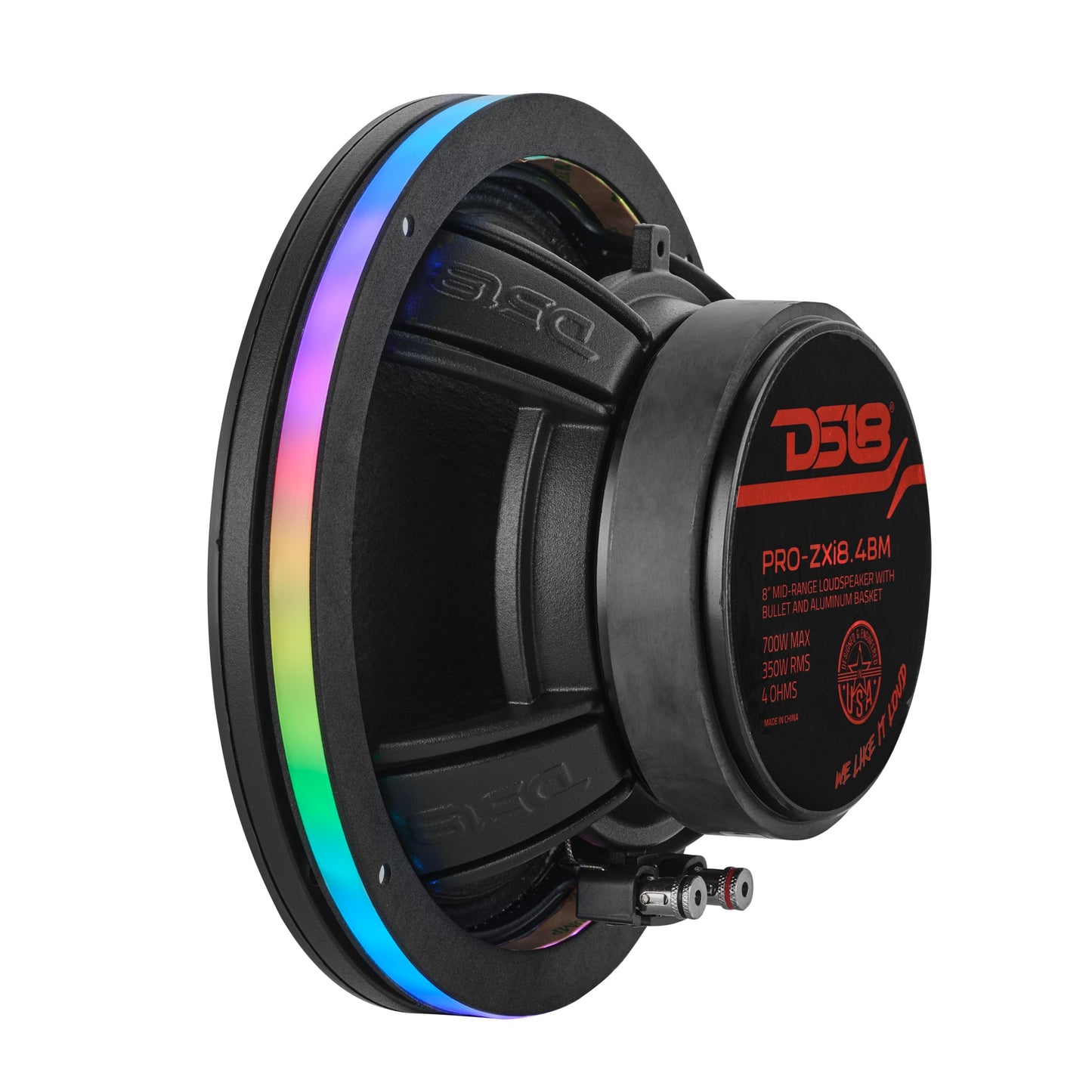 8" Digital LED Ring for Loudspeakers and Speakers