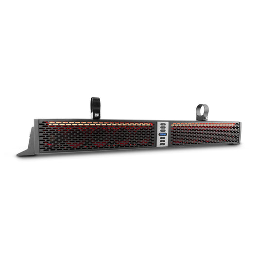 DS18 HYDRO SBAR35BT 35" Marine Water Resistant  Amplified With Bluetooth Sound Bar Speaker System RGB LED Lights 10 Speakers 800 Watts.
