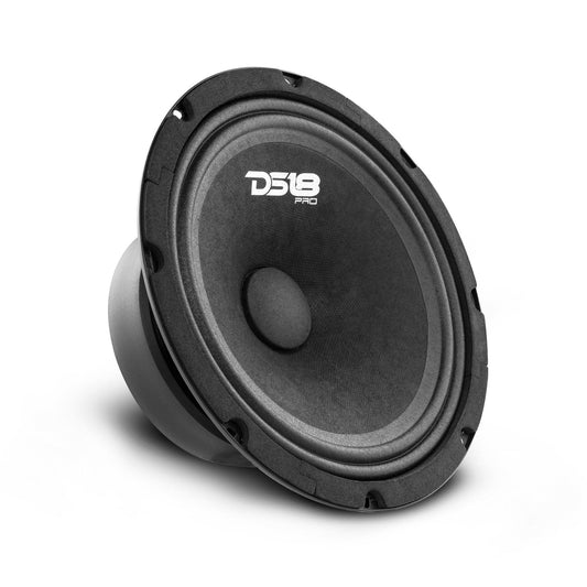 DS18 PRO-GM8 8" Mid-Range Loudspeaker 580 Watts 8-Ohm.