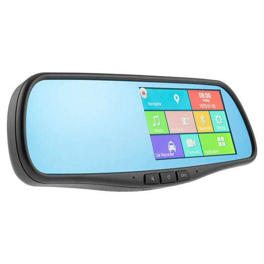 DS18 SMARTEAGLE/S Rearview Smart Mirror with 4.3" HD LCD Touch Screen with Android 1080p Dash Cam Recorder, Special Mount.